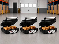 Tosti apparaat 2000w (3x) - afbeelding 1 van  9