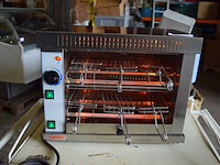 Tosti machine met 6 tosti klemmen 220v - afbeelding 1 van  7