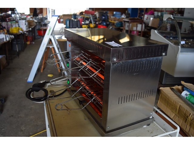 Tosti machine met 6 tosti klemmen 220v - afbeelding 2 van  7