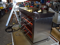 Tosti machine met 6 tosti klemmen 220v - afbeelding 2 van  7