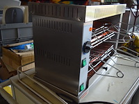 Tosti machine met 6 tosti klemmen 220v - afbeelding 3 van  7