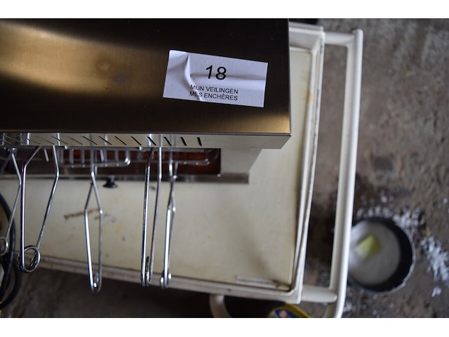 Tosti machine met 6 tosti klemmen 220v - afbeelding 4 van  7