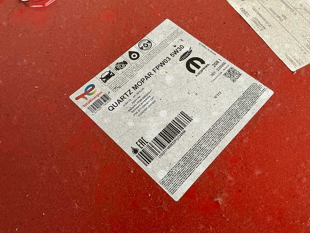 Total energies vaten motorolie 208l (2x) - afbeelding 2 van  3