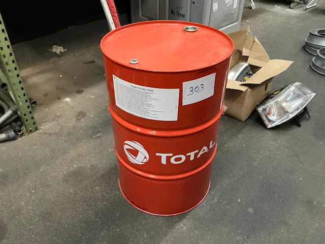 Total olie vat - afbeelding 1 van  2