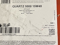 Total quartz 5000 15w40 - afbeelding 2 van  2