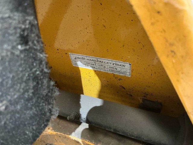 Totallifter hand hydraulische palletwagen - afbeelding 4 van  5