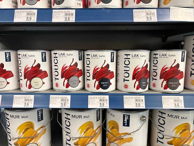 Touch by libert paints diverse potten verf (138x) - afbeelding 14 van  16