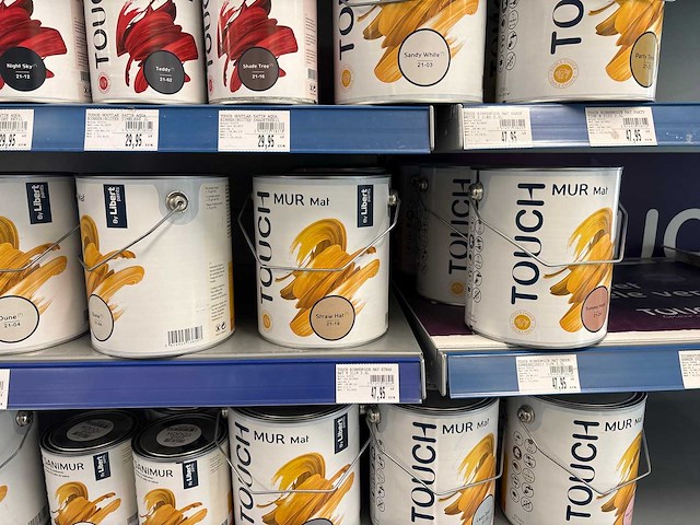 Touch by libert paints diverse potten verf (138x) - afbeelding 2 van  10
