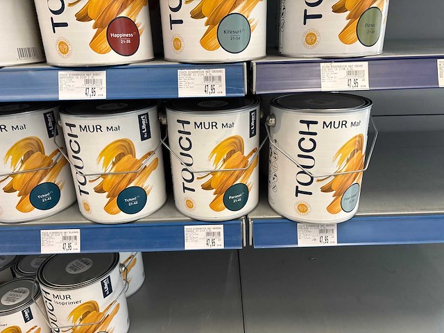 Touch by libert paints diverse potten verf (138x) - afbeelding 6 van  10
