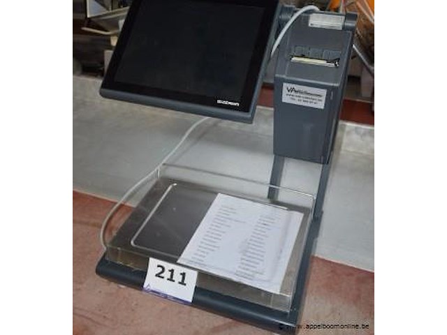 Touchscreen kassasysteem bizerba, kh ii 800 - afbeelding 1 van  2