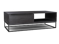 Toulon salontafel zwart in massief hout