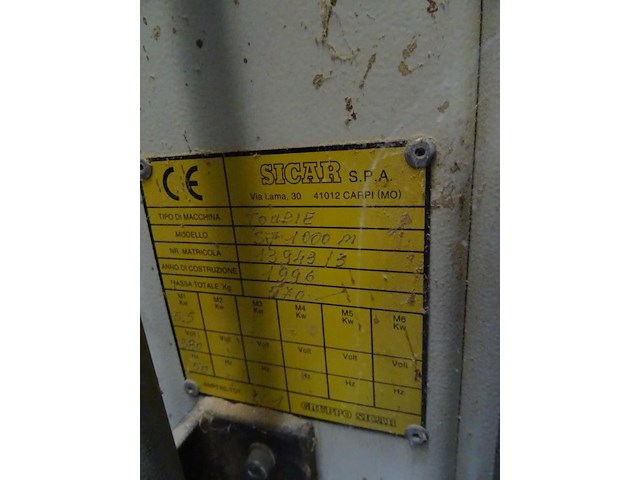 Toupie sicar met aanvoerapparaat maggi - afbeelding 6 van  7