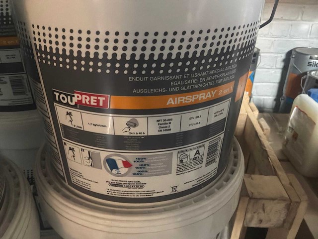 Toupret egalisatie en afwerkplamuur (4x) - afbeelding 3 van  3