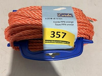 Touw ppn 20m x 6mm oranje - afbeelding 2 van  3