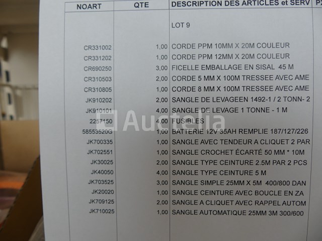 Touwen, draagriemen, riemen - afbeelding 8 van  9