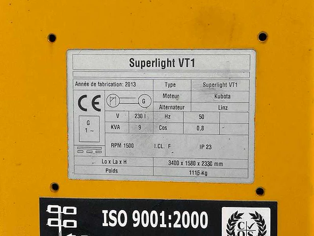 Tower light - vt 1 - lichtmast - afbeelding 2 van  3