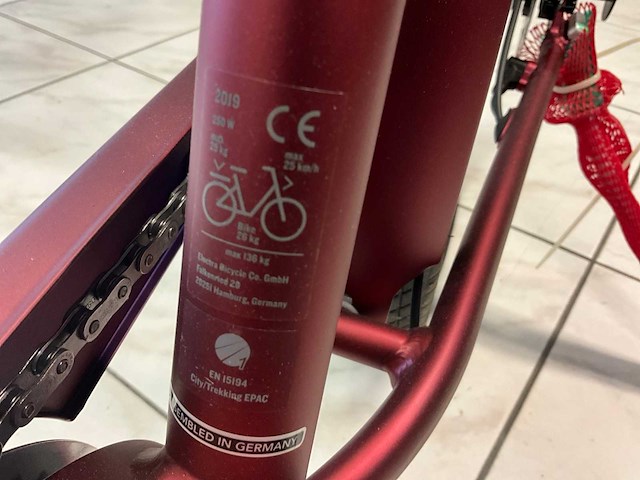 Townie electra flat foot tech. elektrische fiets - afbeelding 8 van  8