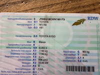 Toyota - aygo - 1.0-12v - car - 2007 - afbeelding 5 van  13