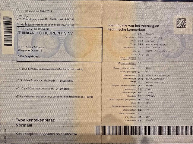 Toyota - hilux - d4-d amazonia - afbeelding 27 van  38