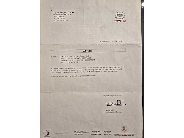Toyota - hilux - d4-d amazonia - afbeelding 31 van  38