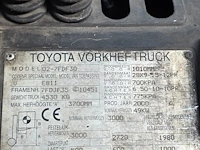 Toyota 02-7fdf30 diesel heftruck 2000 - afbeelding 9 van  18