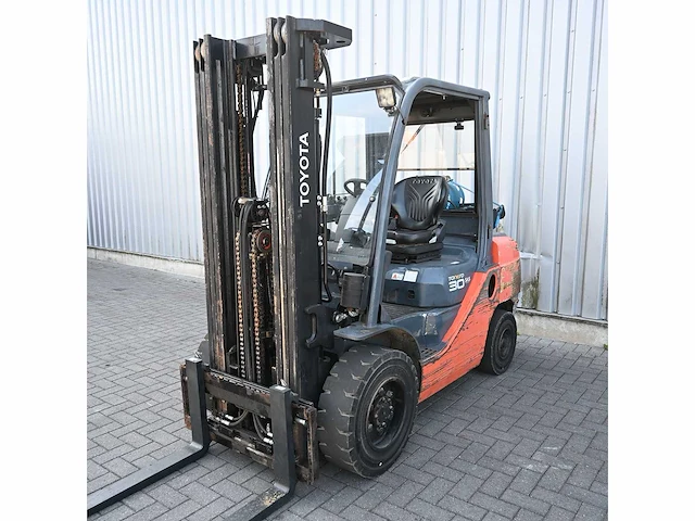 Toyota 02-8fgf30 lpg vorkheftruck - afbeelding 4 van  15