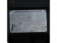 Toyota 02-8fgf30 lpg vorkheftruck - afbeelding 14 van  15