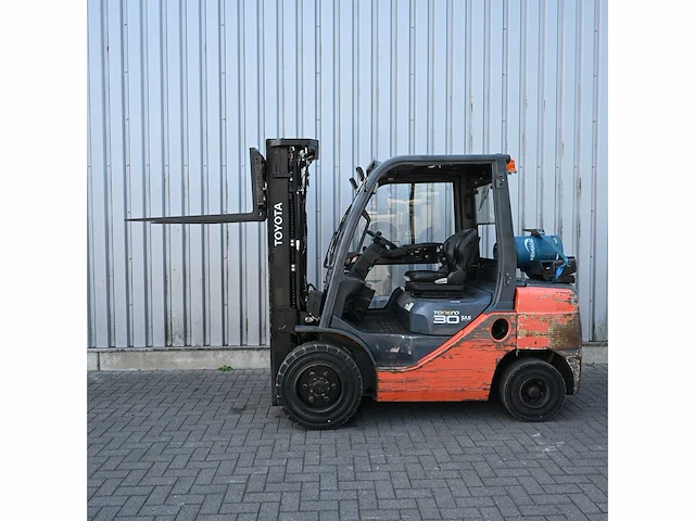 Toyota 02-8fgf30 lpg vorkheftruck - afbeelding 8 van  15