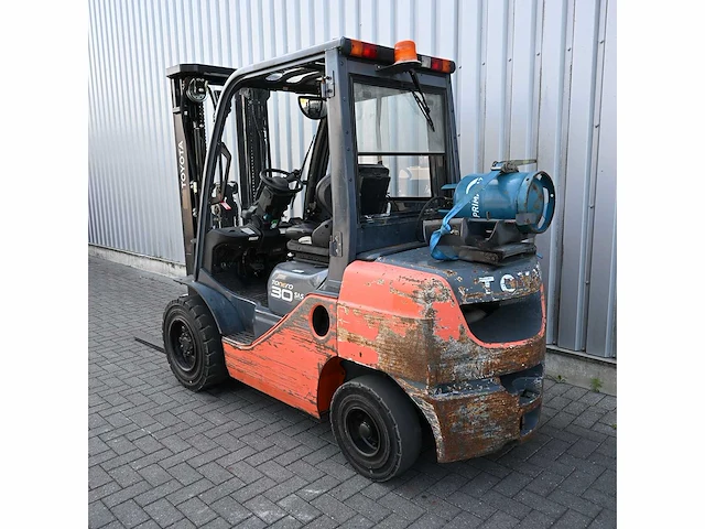 Toyota 02-8fgf30 lpg vorkheftruck - afbeelding 9 van  15