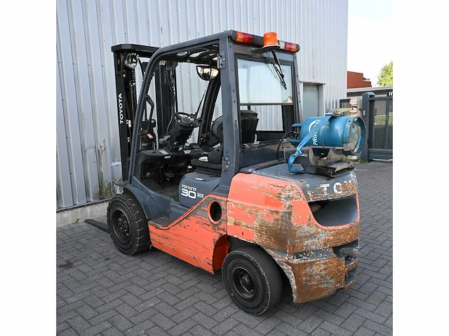 Toyota 02-8fgf30 lpg vorkheftruck - afbeelding 14 van  15