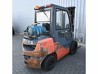 Toyota 02-8fgf30 lpg vorkheftruck - afbeelding 15 van  15