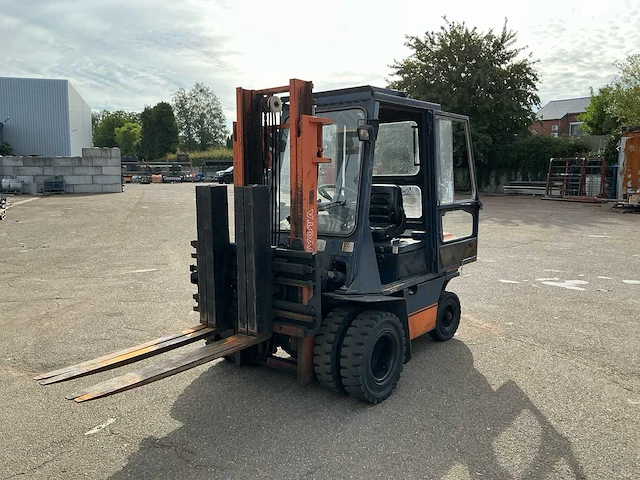 Toyota 5fdf 25 vorkheftruck - afbeelding 1 van  14