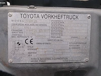 Toyota 7fbmf25 heftruck 2007 - afbeelding 29 van  51