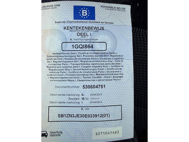 Toyota auris, 2014 - afbeelding 25 van  27