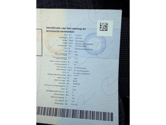 Toyota auris, 2014 - afbeelding 26 van  27