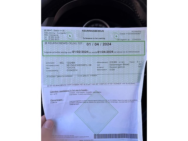 Toyota auris, 2014 - afbeelding 27 van  27