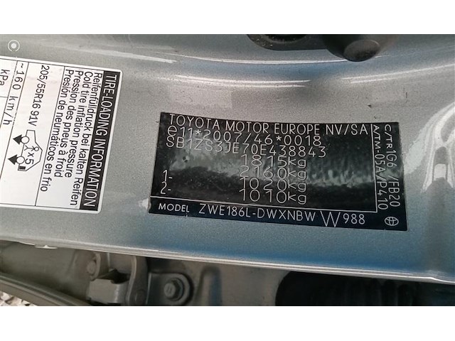 Toyota auris sw hev 1.8i hsd active e-cvt (eu6.2), 2018 - afbeelding 10 van  28