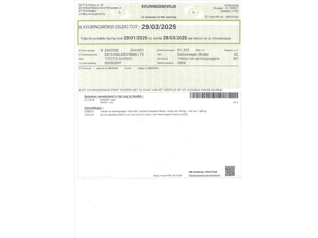 Toyota avensis - afbeelding 16 van  26