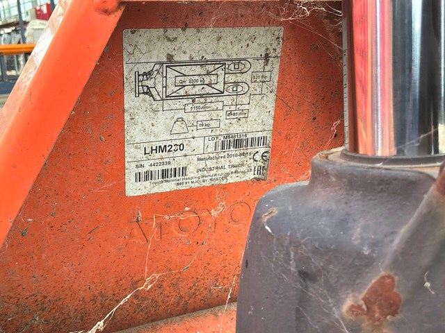 Toyota bt lifter hand hydraulische palletwagen - afbeelding 5 van  5
