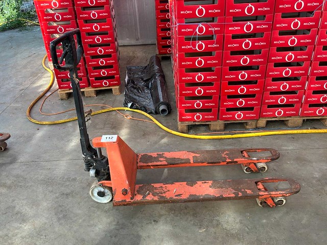 Toyota bt lifter hand hydraulische palletwagen - afbeelding 1 van  4