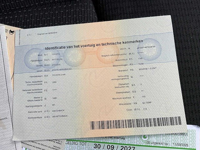 Toyota chr hybrid - afbeelding 37 van  45