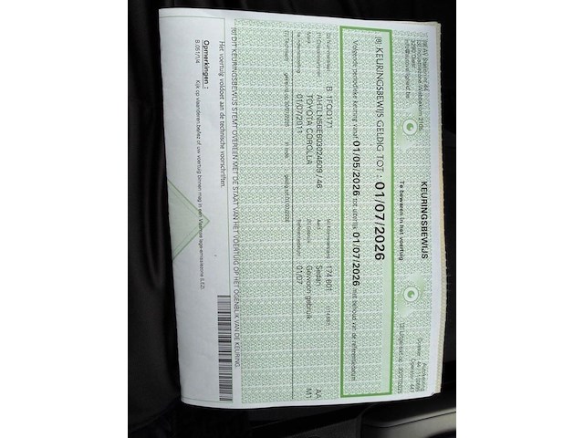 Toyota corol corolla, 2011 - afbeelding 17 van  24