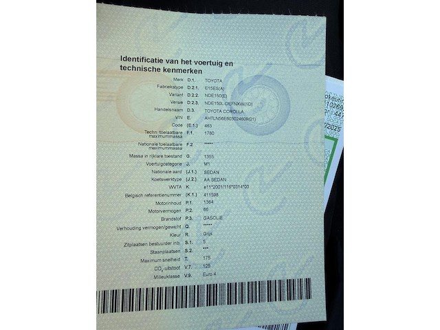 Toyota corolla, 2011 - afbeelding 21 van  24