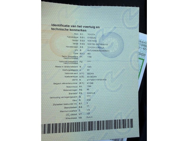 Toyota corolla, 2011 - afbeelding 16 van  24