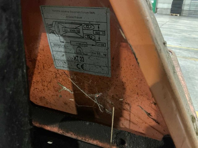 Toyota hand hydraulische palletwagen - afbeelding 4 van  4