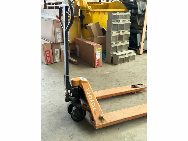Toyota ht20 hand hydraulische palletwagen - afbeelding 1 van  5