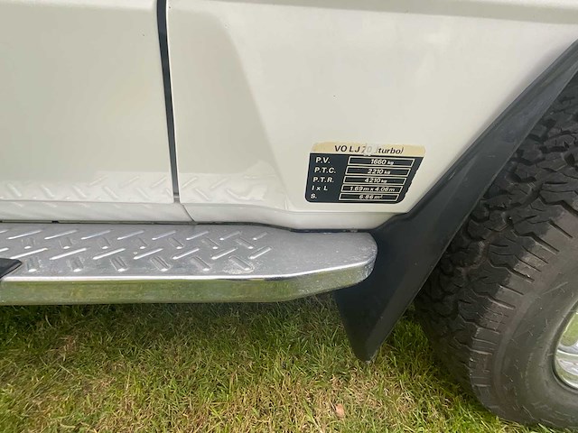 Toyota land cruiser lj 70 turbo vintage auto's > 15 - afbeelding 6 van  7