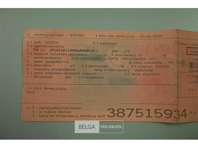 Toyota lichte vrachtwagen - afbeelding 16 van  18
