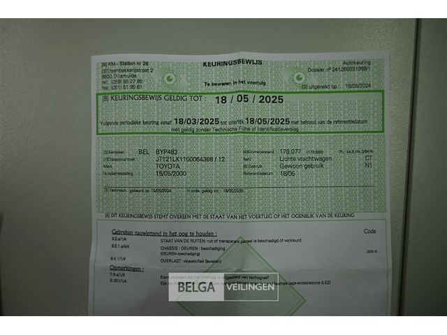 Toyota lichte vrachtwagen - afbeelding 18 van  18