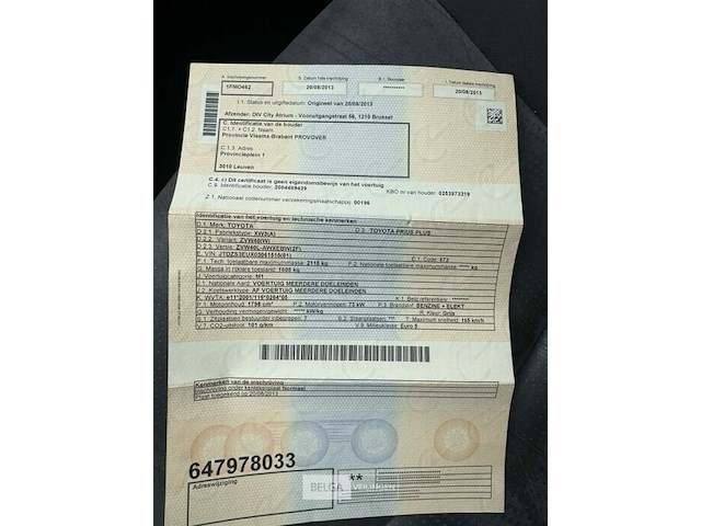 Toyota prius - hybride - afbeelding 37 van  54